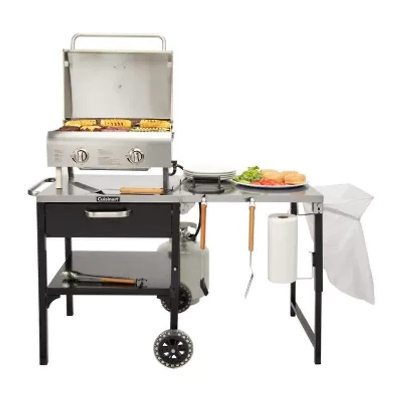 Cuisinart Outdoors Prep 'N Cook Table and Grill Set