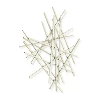 Cheungs Avalon Silver Abstract Décor Metal Wall Art