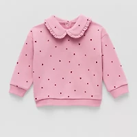 Okie Dokie Baby Girls Long Sleeve Sweatshirt