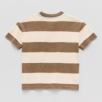 Okie Dokie Toddler & Little Boys Crew Neck Short Sleeve T-Shirt