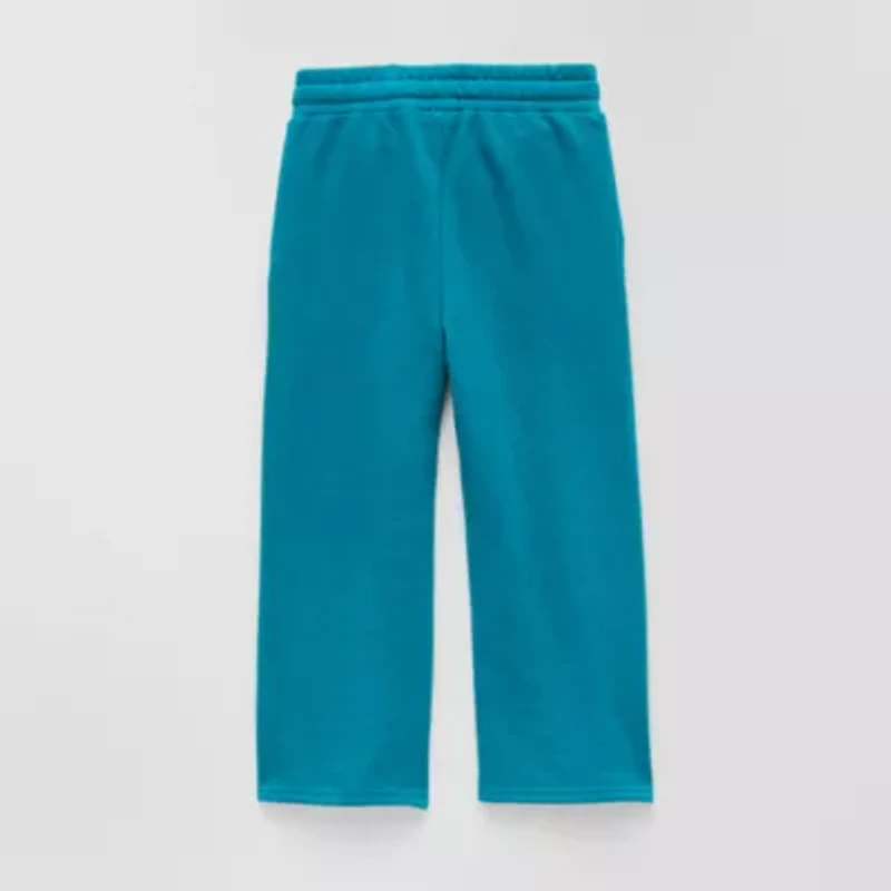 Okie Dokie Toddler & Little Girls Wide Leg Regular Fit Pull-On Pant