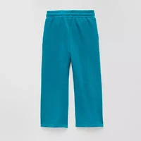 Okie Dokie Toddler & Little Girls Wide Leg Regular Fit Pull-On Pant