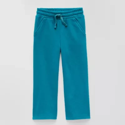 Okie Dokie Toddler & Little Girls Wide Leg Regular Fit Pull-On Pant