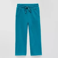Okie Dokie Toddler & Little Girls Wide Leg Regular Fit Pull-On Pant