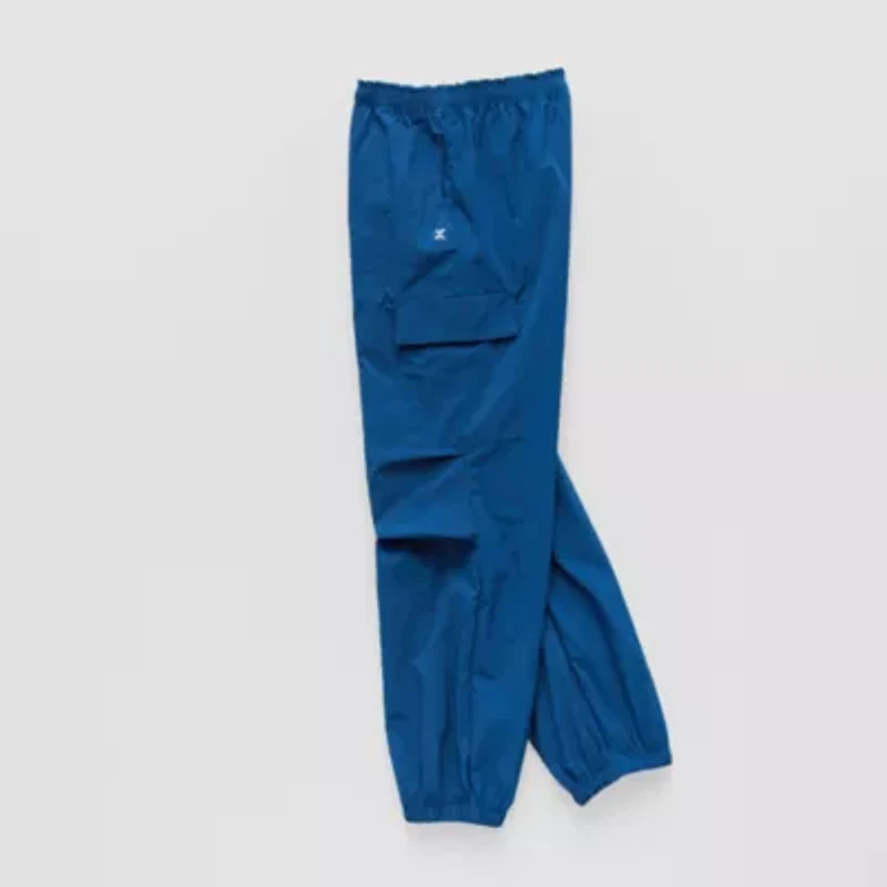 Xersion Little & Big Kid Girls High Rise Cinched Active Cargo Pant