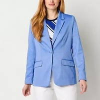 Liz Claiborne Womens Tall Classic Fit Blazer