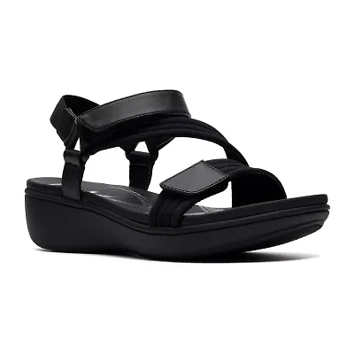 Clarks Cloudsteppers Womens Breezerae Sun Wedge Sandals