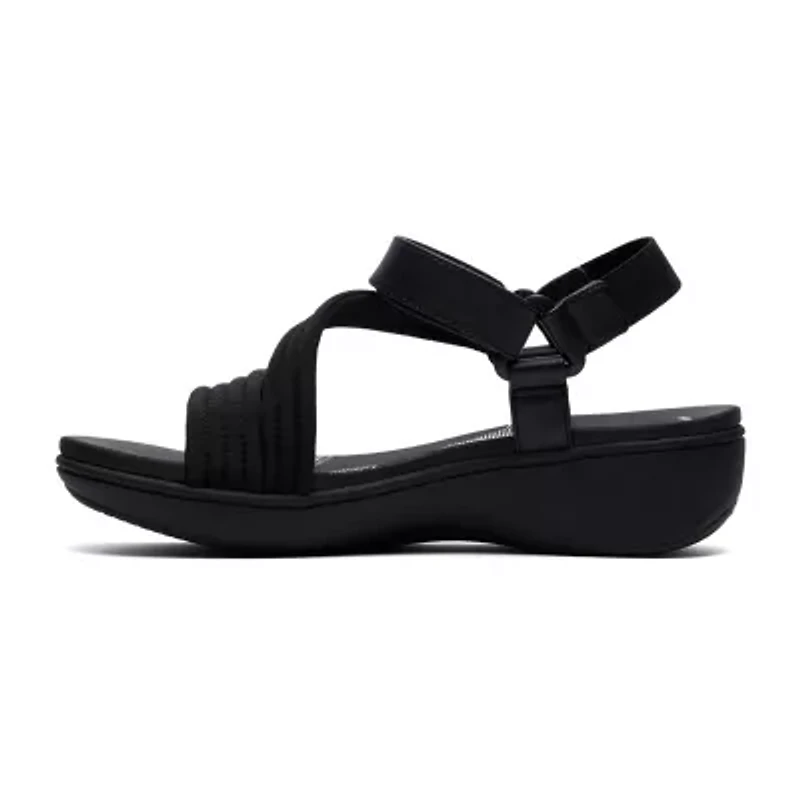 Clarks Cloudsteppers Womens Breezerae Sun Wedge Sandals