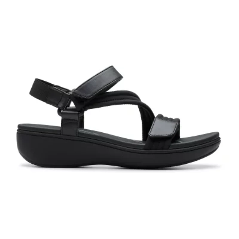 Clarks Cloudsteppers Womens Breezerae Sun Wedge Sandals