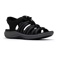 Clarks Cloudsteppers Womens Mira Mabel Adjustable Strap Flat Sandals