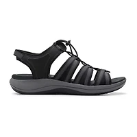 Clarks Cloudsteppers Womens Mira Mabel Adjustable Strap Flat Sandals