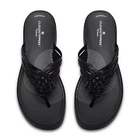 Clarks Cloudsteppers Womens Drift Gem Wedge Sandals