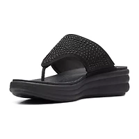Clarks Cloudsteppers Womens Drift Jaunt Wedge Sandals