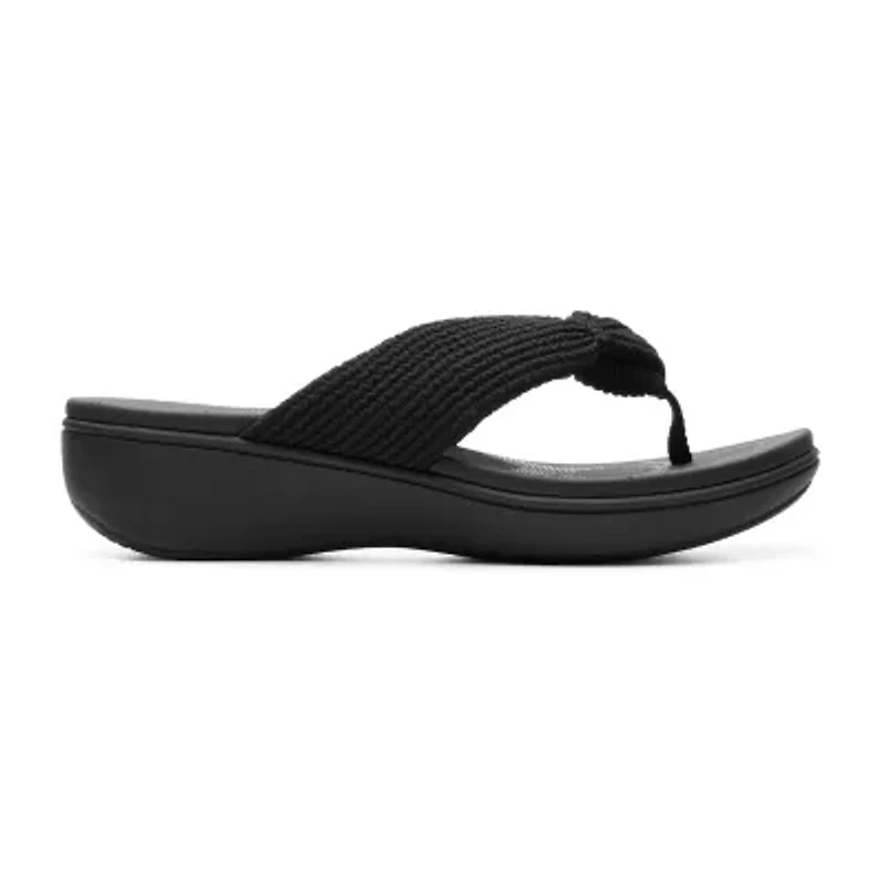 Clarks Cloudsteppers Womens Breezerae Erin Wedge Sandals