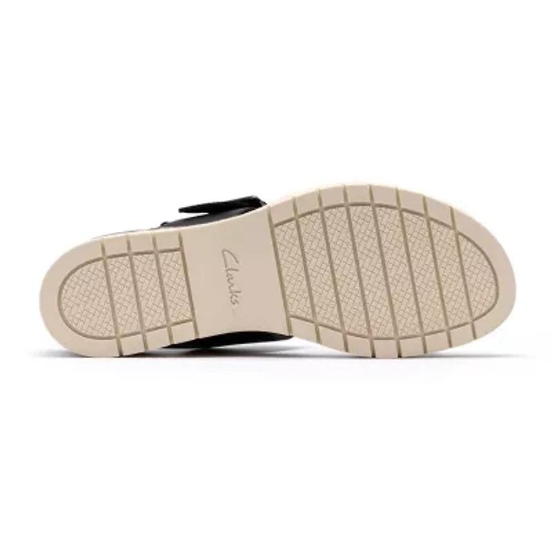 Clarks Womens Diaz Rose Wedge Sandals