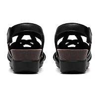 Clarks Womens Calenne Gracie Wedge Sandals