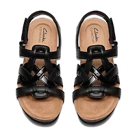 Clarks Womens Calenne Gracie Wedge Sandals