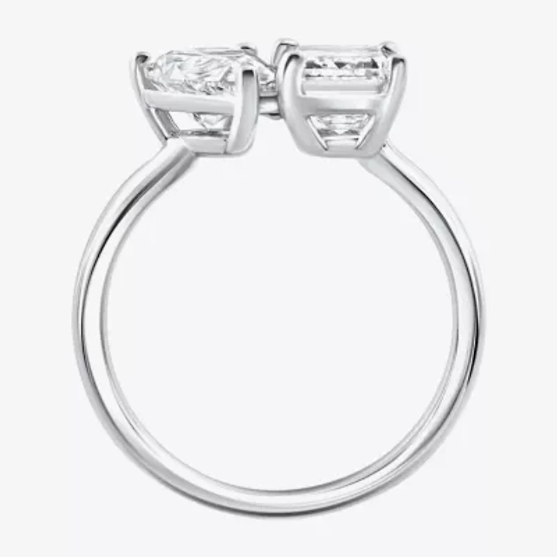 Womens 3 1/2 CT. T.W Lab Grown White Diamond 14K Gold Cocktail Ring