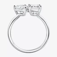 Womens 3 1/2 CT. T.W Lab Grown White Diamond 14K Gold Cocktail Ring