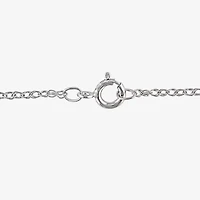 Womens 3 CT. Lab Grown White Diamond 14K Gold Heart 18 Inch Pendant Necklace