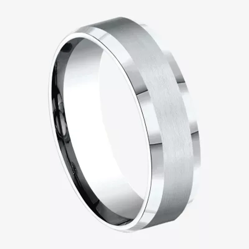 Mens 6MM 10K Gold Wedding Band