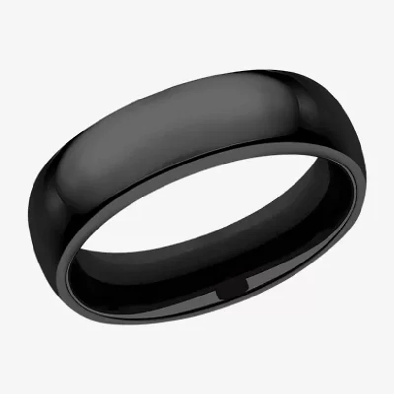 Mens 6MM Titanium Wedding Band