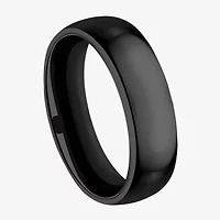 Mens 6MM Titanium Wedding Band