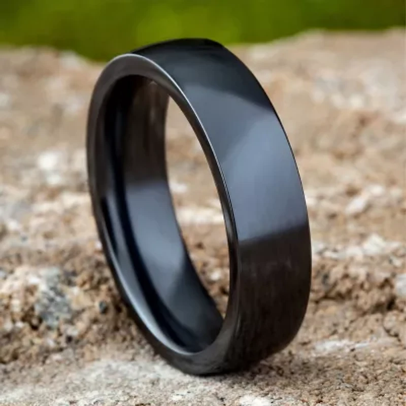 Mens 6MM Titanium Wedding Band