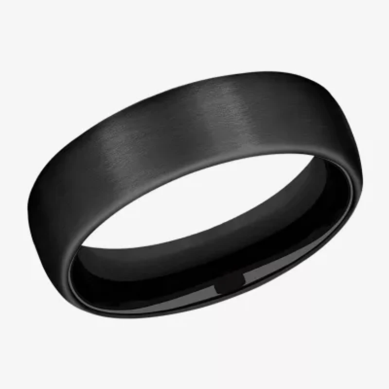 Mens 6MM Titanium Wedding Band