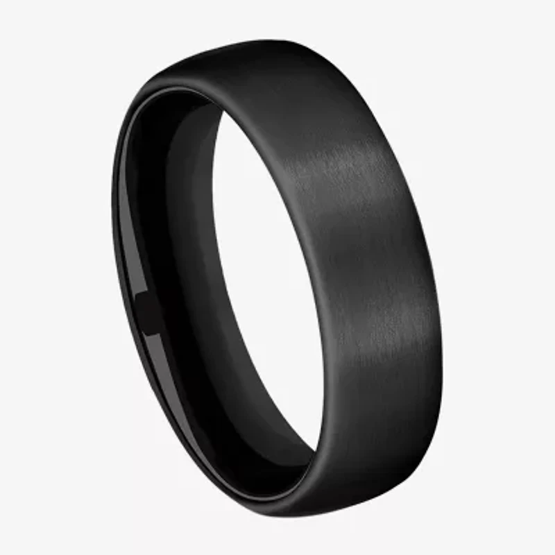Mens 6MM Titanium Wedding Band