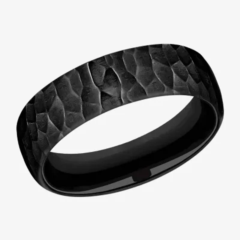 Mens 6.5MM Titanium Wedding Band
