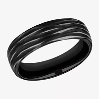 Mens 6.5MM Titanium Wedding Band