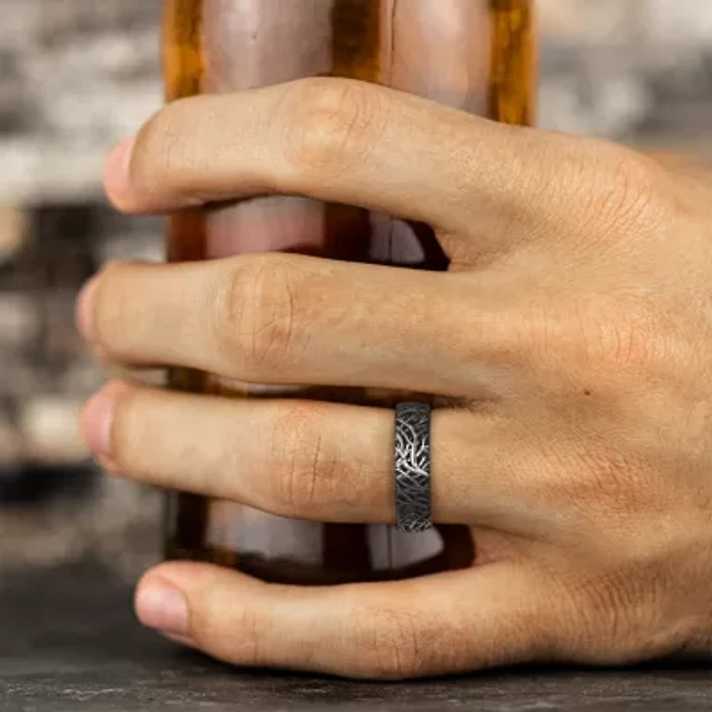Mens 6.5MM Titanium Wedding Band