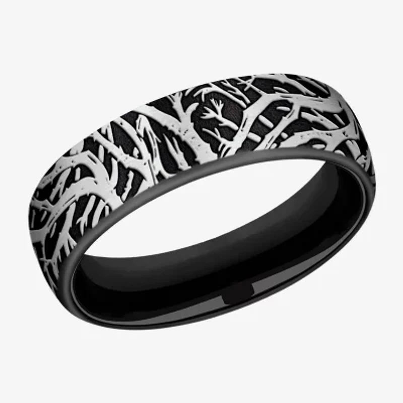 Mens 6.5MM Titanium Wedding Band
