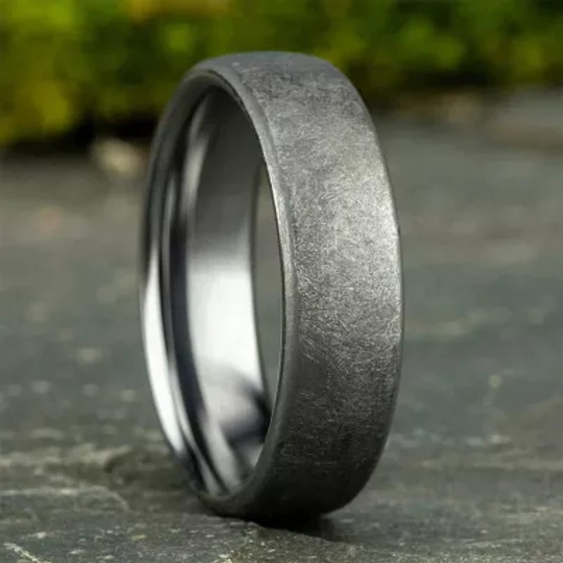 Mens 6.5MM Tantalum Wedding Band
