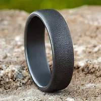 Mens 6.5MM Tantalum Wedding Band