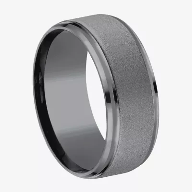 Mens 9mm Tantalum Wedding Band