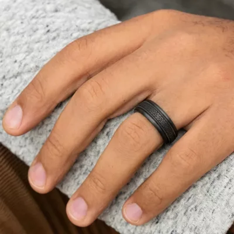 Mens 7MM Tantalum Wedding Band