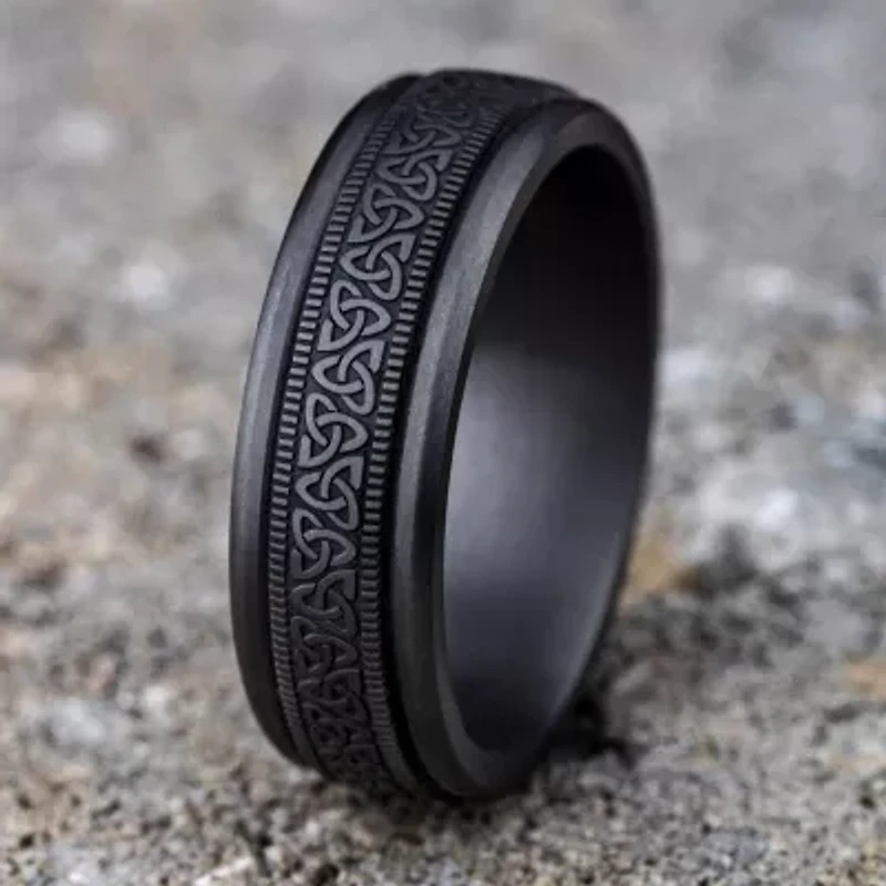 Mens 7MM Tantalum Wedding Band