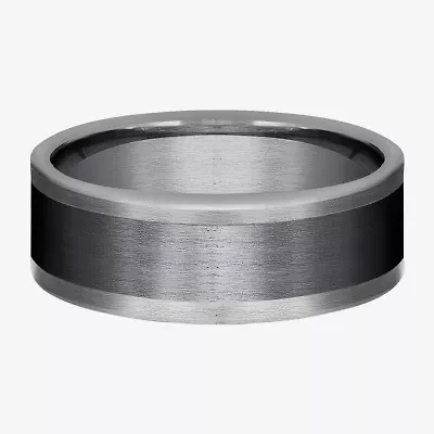 Mens 8MM Tantalum Titanium Wedding Band
