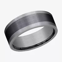 Mens 8MM Tantalum Titanium Wedding Band