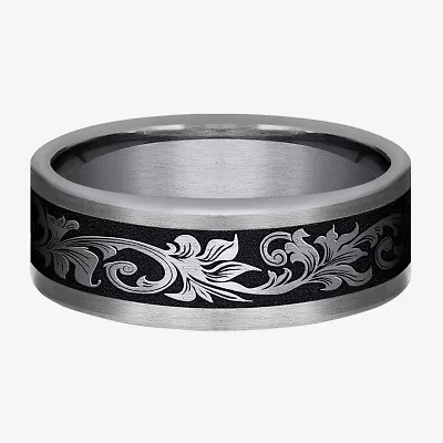 Mens 8MM Tantalum Titanium Wedding Band