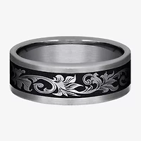 Mens 8MM Tantalum Titanium Wedding Band