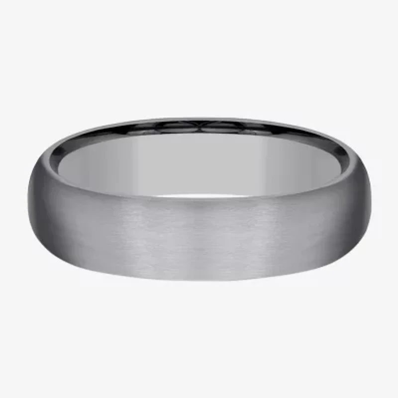 Mens 6MM Tantalum Wedding Band