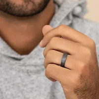 Mens 6MM Tantalum Wedding Band