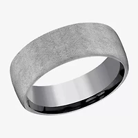 Mens 8MM Tantalum Wedding Band