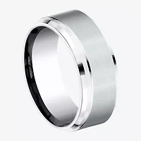 Mens 9mm Cobalt Wedding Band