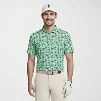 IZOD Swingflex Elite Fashion Print Mens Classic Fit Short Sleeve Polo Shirt