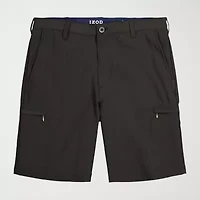 IZOD Swingflex Golf Mens 9 1/2" Stretch Fabric Quick Dry Cargo Short