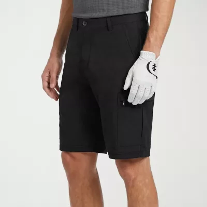 IZOD Swingflex Golf Mens 9 1/2" Stretch Fabric Quick Dry Cargo Short